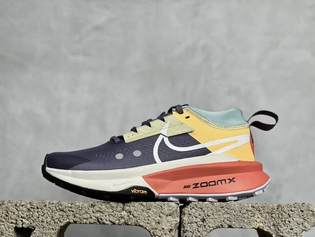 Nikezegamatrail2Zoomx 户外越野跑步鞋 厚底增高老爹鞋越野跑步鞋，采用出众回弹的 Zoomx 泡绵中底，助你征服陡峭山脊和嶙峋山岩，一路从容