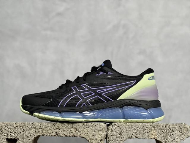 Asics Gel-Quantum 360 Viii 亚瑟士复古透气休闲鞋缓震男子耐磨跑步鞋 1203A305-004 #鞋面采用无缝线鞋面，贴合脚型，穿着舒适