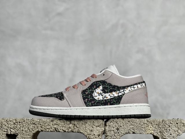 Z版 放店私 Air Jordan 1 Low Aj1 乔1 低帮文化休闲板鞋 Fj3445-001 尺码：36 36.5 37.5 38 38.5 39 40