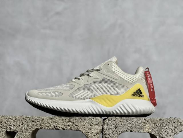 Ad Alphabounce Hpc Ams 3M反光 阿尔法三代bouncetm中底与forged Mesh 热融合多层绒布的结合 外加马牌大底 原盒市售最高