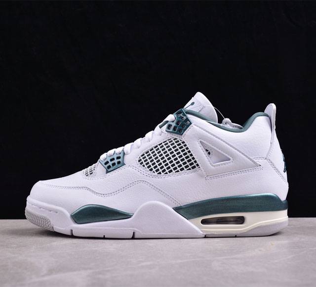 是 Air Jordan 4 Retro Oxidized Gree Aj4 乔4白绿 Fq8138-103 专业aj大厂出品 主力合作工厂 优势供应市场 一线