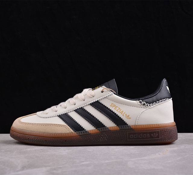 Adidas Originals Handball Spezial 手球运动员系列休闲板鞋 Ie3698 #全鞋采用反毛皮制作 牛筋耐磨大底 承载青春情怀的板鞋