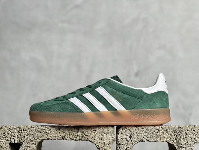 放店私 zy版 Adidas Originals Gazelle Indoor 绿白 货号：Ig1596 尺码：35.5 36 36.5 37.5 38 38.