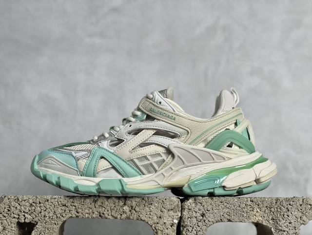 放店私 vg 巴黎世家 4代 4.0 Balenciaga Track 4.0 巴黎世家四代 增加全新设计 在延续 Track Trainer 是对前代trac