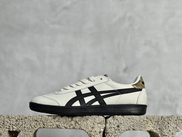 放店私 sf版 Asics Onitsuka Tige Tokuten 亚瑟士鬼冢虎男女士复古跑鞋街拍潮鞋低帮板鞋经典款中性复古运动鞋 轻盈舒适 时尚与复古与一