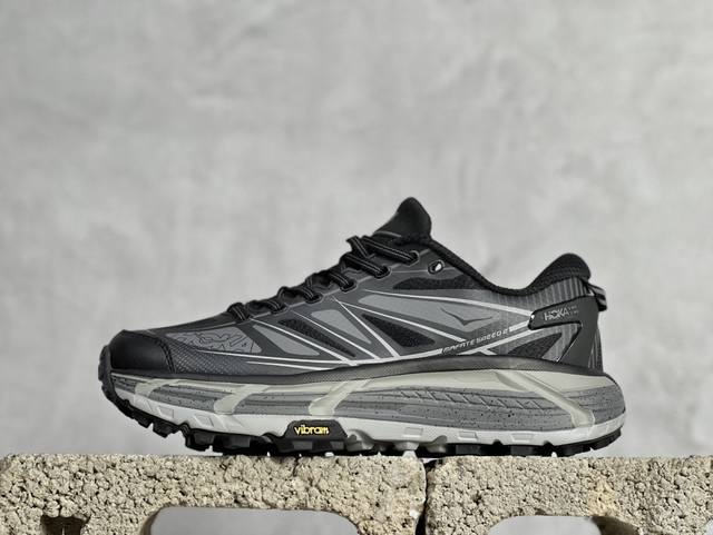 放店私 gw版 Hoka One One Mafate Speed 2 Low 玛法特2代系列低帮轻量户外越野休闲运动慢跑鞋 hoka One One这个品牌来