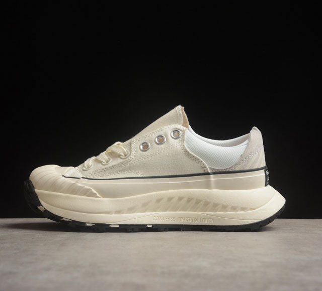 Converse Chuck 70 At-Cx 匡威官方 复古松糕厚底低帮运动鞋 A06556C 厚底鞋家族户外新成员 自由的舒适脚感 加入醒目的机能风元素轻松