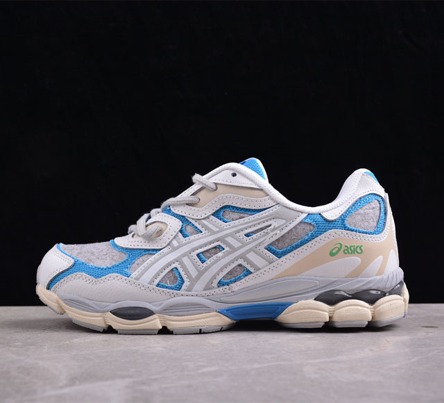 Asics Gel-Quantum 亚瑟士复古透气休闲鞋缓震男子耐磨跑步鞋1203A281-10014 尺码：36 37.5 38 39 40 40.5 41.