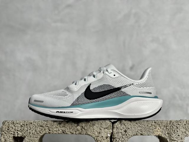 Rs版 Nk Air Zoom Pegasus 41 耐克网面透气轻便耐磨跑鞋 鞋面采用网布、织物、橡塑材料等多种材料拼接，出色支撑效果，缔造稳固脚感，塑就自然