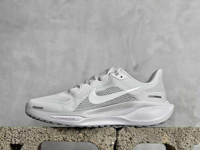 Rs版 Nk Air Zoom Pegasus 41 耐克网面透气轻便耐磨跑鞋 鞋面采用网布、织物、橡塑材料等多种材料拼接，出色支撑效果，缔造稳固脚感，塑就自然