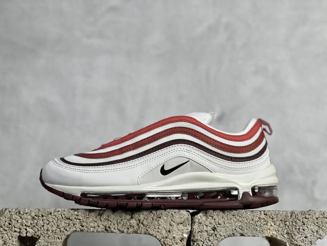 Nk Air Max 97 全掌气垫复古子弹跑步鞋 Fn6957-101 尺码：36 36.5 37.5 38 38.5 39 40 40.5 41 42 42