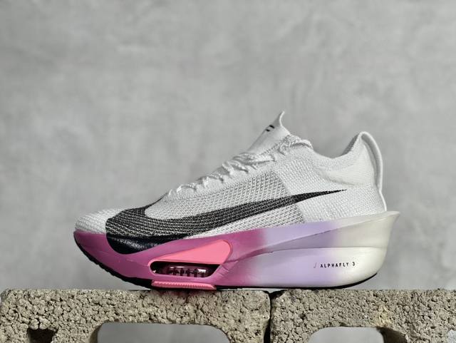 Nk Zoomx Vaporfly Next% 3 马拉松系列泡棉超轻缓震运动慢跑鞋 #科技轻量网织半镂空轻薄透气鞋面 正确搭载双层zoomx轻质泡棉中底 货号