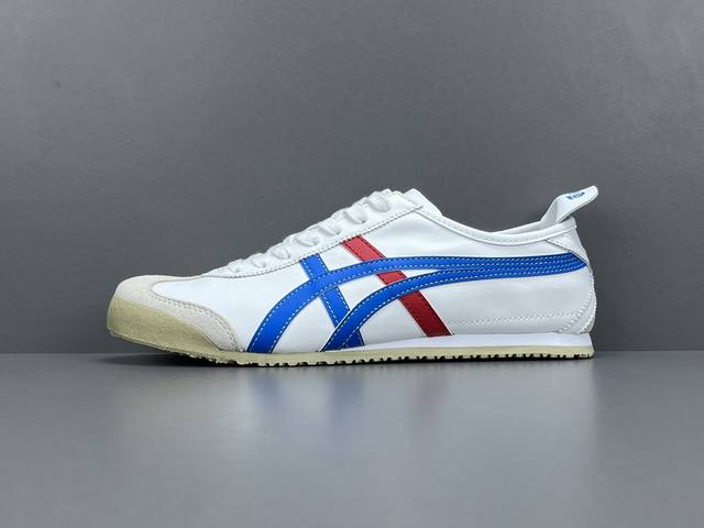 渠道优势 Sd版 鬼冢虎 原版原楦原材，99.999%还原度 Onitsuka Tiger鬼塚虎 Mexico 66 低帮 运动休闲鞋 男女同款 尺码36-45