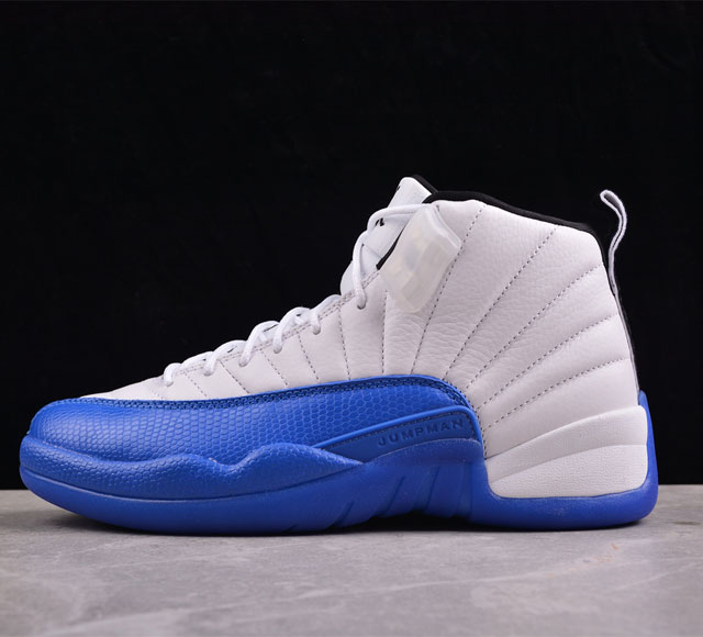 纯原 Air Jordan 12 Retro AJ12 乔12白蓝 CT8013-140 #AJ大厂出品 原厂楦头纸板 原厂皮料打造 高等级碳板 尺码：40 4