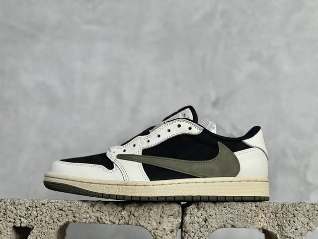 核心主推好价福利特价专供 纯原级 私人订单 Travis Scott X Air Jordan 1 Low 乔1Aj1 Ts联名倒钩低帮文化篮球鞋 Dz4137