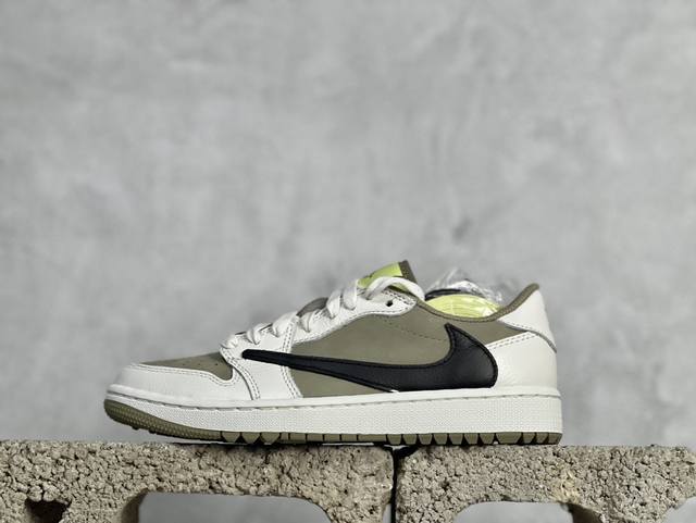 核心主推好价福利特价专供 纯原级 私人订单 Travis Scott X Air Jordan 1 Low 乔1Aj1 Ts联名倒钩低帮文化篮球鞋 Dz4137