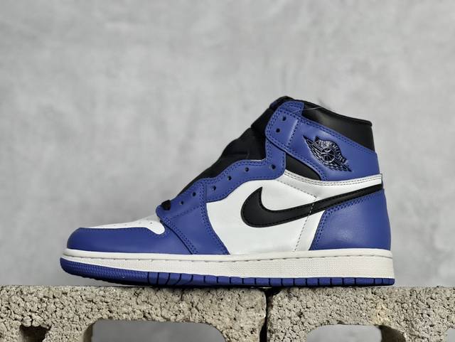 Dt福利 Air Jordan 1 Og Aj1 乔1小闪电黑白蓝 555088-403 尺码：40.5 41 42 43 44 44.5 45