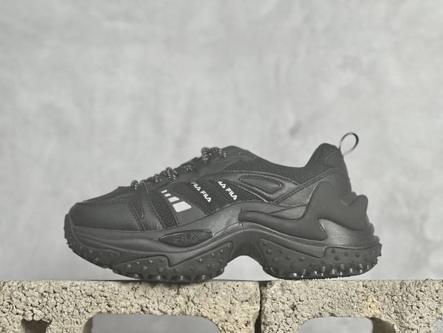 Fila Fusion 斐乐3.0 潮牌厚底休闲跑鞋f12W411105Fbk 尺码：35.5 36 36.5 37.5 38 38.5 39 40 41