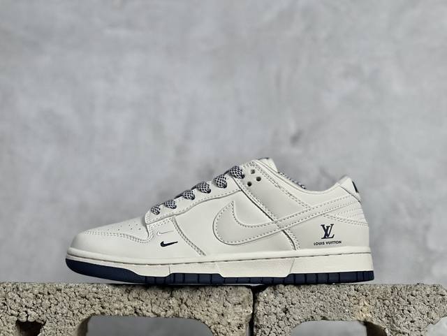 Nk Sb Dunk Low Lv联名-双勾蓝底 周年高端定制 低帮休闲板鞋 Xx2025-320 #定制鞋盒 大厂纯原品质出货 超高清洁度 皮料切割干净无任何