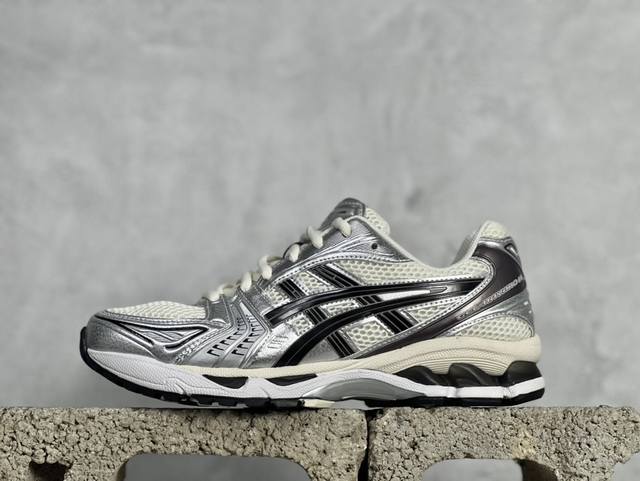 Top版 Asics Gel-Kayano 14 亚瑟士运动休闲透气专业跑鞋 1201A019-108 #采用工程弹性双层再生针织密度鞋面材质，后跟3D可视ge