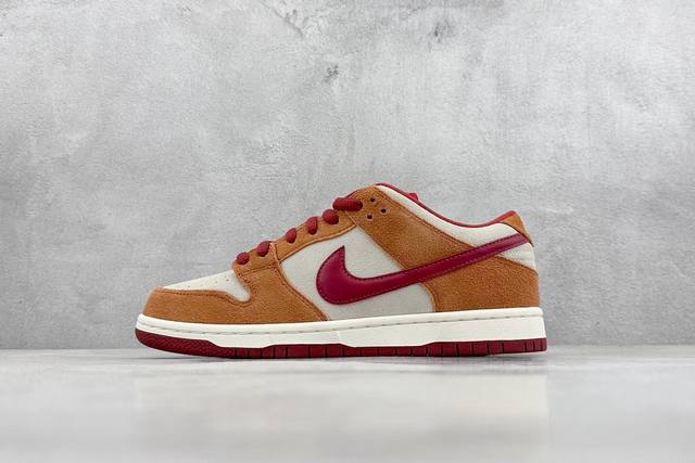 N版 Nike Dunk Sb Low Pro Russet Cedar 棕色 货号：Bq6817-202 尺码 ：35.5 36 36.5 37.5 38 3