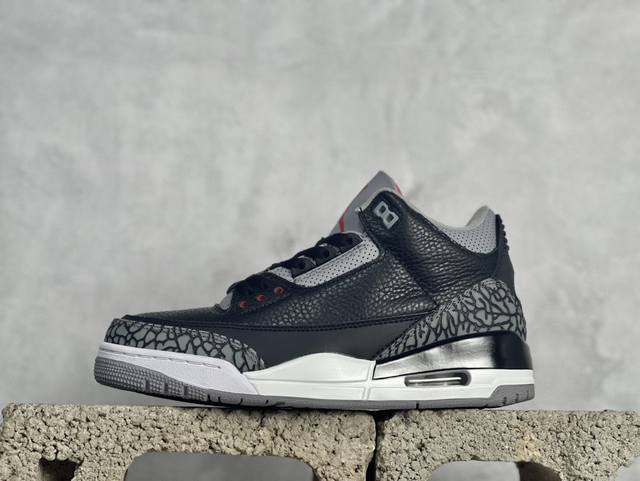 全头层特价air Jordan Aj3 Retro 原纸板楦头开发 进口头层皮料 完美鞋型匹配公司货 正确鞋舌立体高频 最新原厂底模 大底卡色咬花完美 货号：8