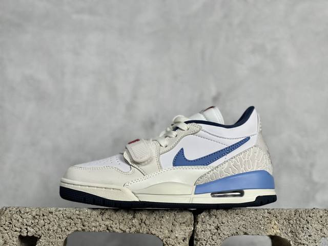 最新外贸批次 Jordan Legacy 312 白蓝 货号：Hm3709-141 尺码：36 36.5 37.5 38 38.5 39 40 40.5 41