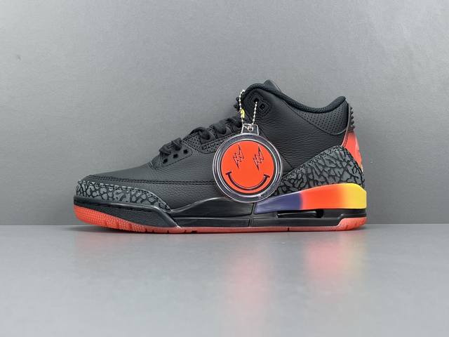 渠道优势 Og版：Aj3 黑彩 J Balvin X Jordan Air Jordan 3 Rio 联名款 潮流复古篮球鞋 货号：Fn034 01 尺码：36