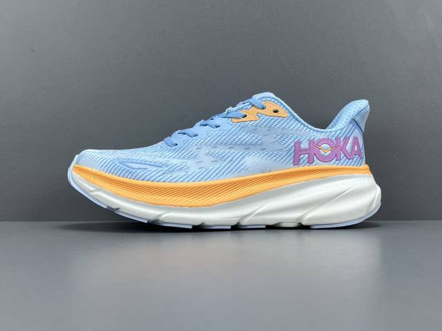 渠道优势 ！ Sd版hoka Hoka One One Clifton 9 运动舒适减震防滑耐磨 低帮 休闲跑步鞋 尺码：36-45 货号：1127896 Ab