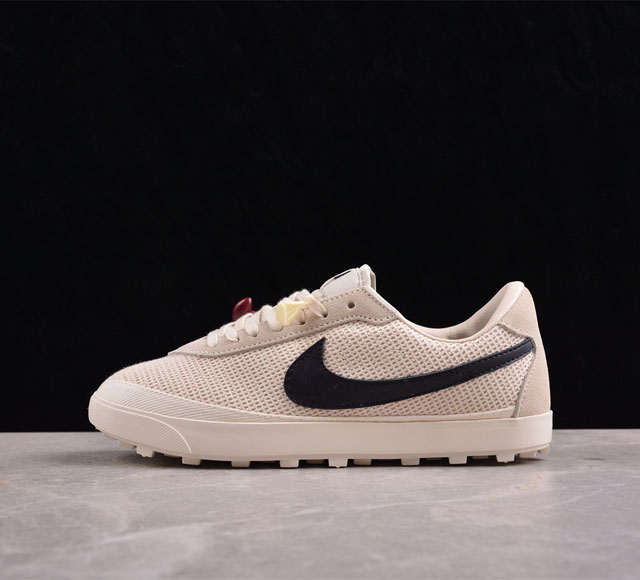 Bode X Nike Astro Grabber Sp Natural Black 宇宙掠夺者系列低帮复古经典休闲运动鞋“联名自然白黑配饰”Fq6892-10