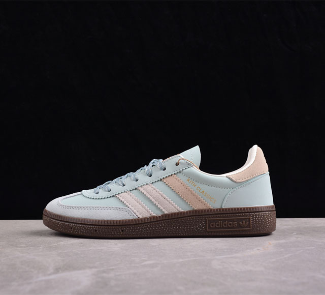 Kith X Ad Handball Spezial 阿迪达斯经典款复古休闲板鞋ih2623 尺码：36 36.5 37 38 38.5 39 40 40.5