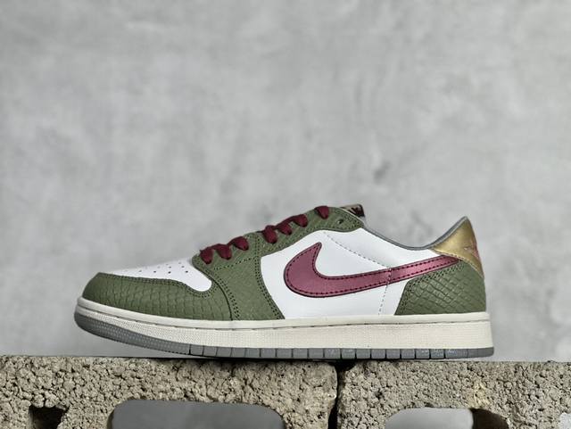 福利特价 Xl版 Air Jordan 1 Low aj1乔1低帮休闲板鞋 同步官方配色 市场唯一独家头层皮打造 原鞋原档案开发 原厂皮料 原档冲孔鞋头 正确满