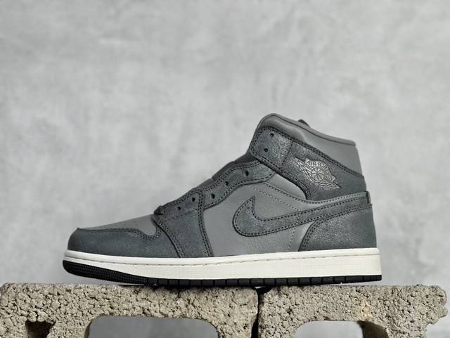 dt Air Jordan 1 Mid Aj1乔1中帮文化篮球鞋 Fj3448-001 市售最高品质 原鞋开发 平台订单专用代工流水线打造 每一个配色均采购原鞋