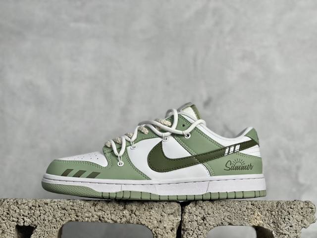 本地 D版 Nike Sb Dunk Low Honeydew 塔兔 平行线 清新多巴胺 白绿 性价比天花板 极力推荐 原装头层材料 独家版型蒸餾加工 帶來的是