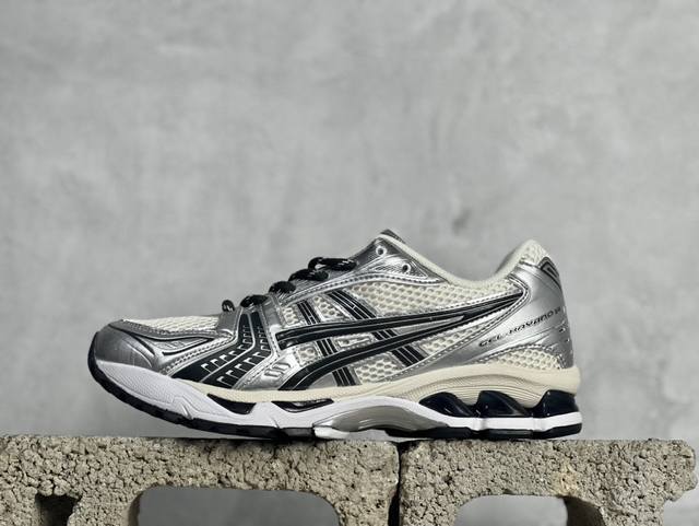 gw Asics Gel-Kayano 14 亚瑟士运动休闲透气专业跑鞋 采用工程弹性双层再生针织密度鞋面材质 后跟3D可视gel缓震乳胶物料 升级ff Bla