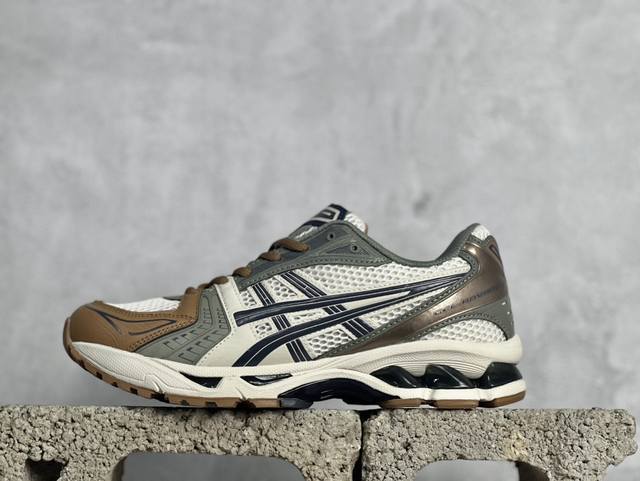 gw Asics Gel-Kayano 14 亚瑟士运动休闲透气专业跑鞋 采用工程弹性双层再生针织密度鞋面材质 后跟3D可视gel缓震乳胶物料 升级ff Bla