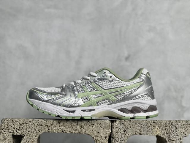 gw Asics Gel-Kayano 14 亚瑟士运动休闲透气专业跑鞋 采用工程弹性双层再生针织密度鞋面材质 后跟3D可视gel缓震乳胶物料 升级ff Bla