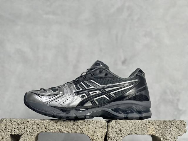 gw Asics Gel-Kayano 14 亚瑟士运动休闲透气专业跑鞋 采用工程弹性双层再生针织密度鞋面材质 后跟3D可视gel缓震乳胶物料 升级ff Bla