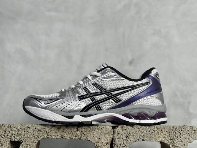 gw Asics Gel-Kayano 14 亚瑟士运动休闲透气专业跑鞋 采用工程弹性双层再生针织密度鞋面材质 后跟3D可视gel缓震乳胶物料 升级ff Bla