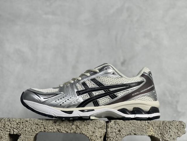 gw Asics Gel-Kayano 14 亚瑟士运动休闲透气专业跑鞋 采用工程弹性双层再生针织密度鞋面材质 后跟3D可视gel缓震乳胶物料 升级ff Bla