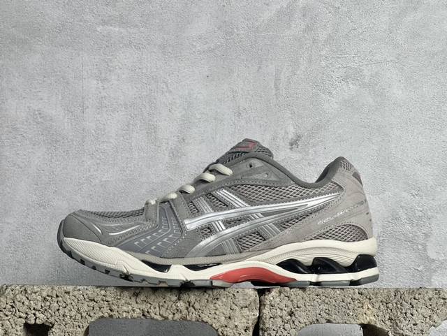 gw Asics Gel-Kayano 14 亚瑟士运动休闲透气专业跑鞋 采用工程弹性双层再生针织密度鞋面材质 后跟3D可视gel缓震乳胶物料 升级ff Bla