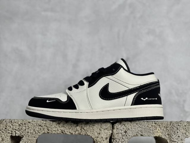 air Jordan 1 Low Aj1 乔1 漫威联名-蝙蝠侠 高端定制 低帮篮球鞋 Sj6650-011 #定制鞋盒 大厂纯原品质出货 超高清洁度 皮料切割