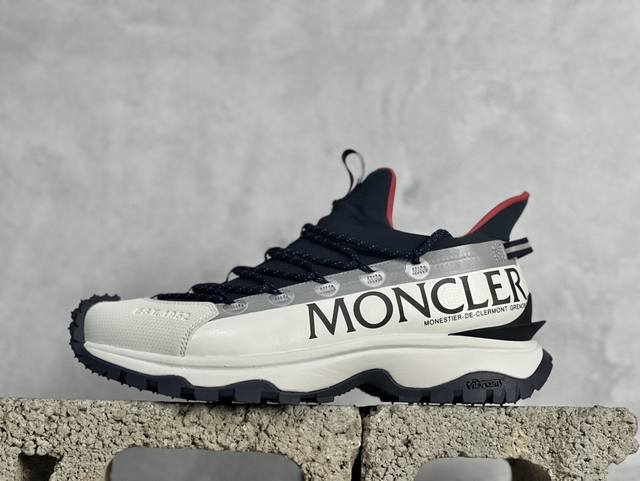 moncler 盟可睐 蒙口 Trailgrip 山地户外鞋 鞋底搭载vibram外底提供超强的抓地力和防滑性能 原装大盒包装 内赠moncler徽章防层袋一副