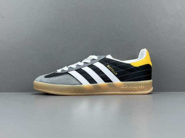 渠道优势，！ 纯原版 阿迪 Adidas Originals Gazelle Indoor 舒适百搭防滑耐磨 低帮 板鞋 男女同款 尺码 36-46 货号if9