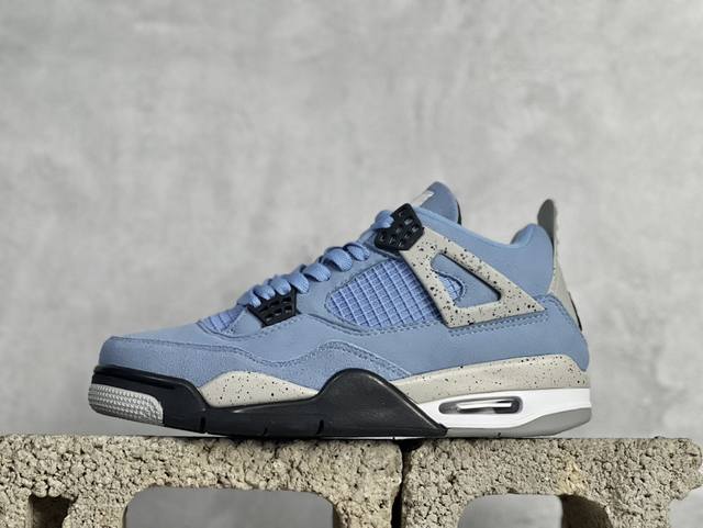 Ck纯原福利特价 Air Jordan Aj4 Retro 大学蓝 独家外贸特供尺码含 48.5 国内外口碑最好最推荐的产品 市场中端王者 亲自操刀耗时半年巨作