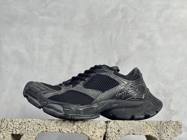 I8版 Balenciaga巴黎世家 黑色 货号：803681W3St 00 尺码：35 36 37 38 39 40 41 42 43 44 45 46