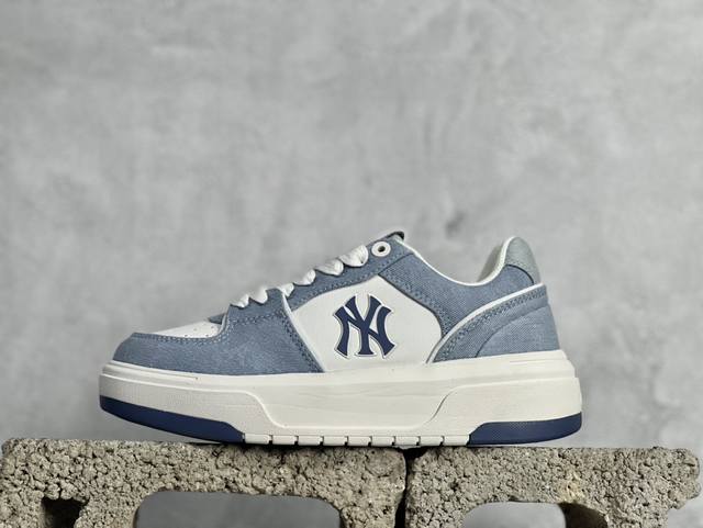 Ny Mlb Chunky Liner Denim Basic 纽约洋基队 增高厚底休闲凉鞋 3Asxcvt4N50Bls 尺码：35 36 36.5 37.5