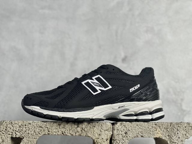 C版 New Balance 1906系列复古老爹风休闲运动慢跑鞋 M1906Rfb #采用轻质牛剖革拼接透气网眼衬垫织物鞋面材质 T-Beam大底提供足步弓支