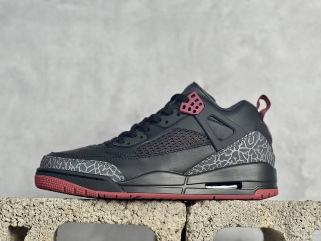 福利特价 C版 Jordan Spizike Low Aj 3.5 乔丹合体元素 文化休闲板鞋 #整双鞋在 Air Jordan 5 Low 廓形的基础上，通过