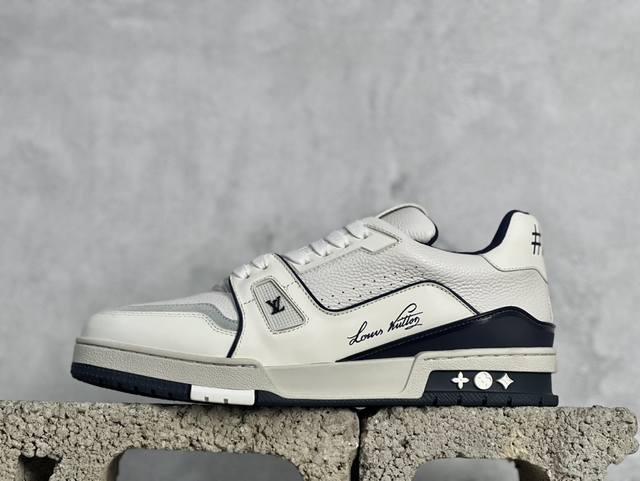 Gx纯原 Louis Vuitton Trainer Lv时装走秀运动鞋 实力大厂出品 平台专供 全网最全配色更新最快 最成熟的做工稳定的品控 完美鞋型超高的清